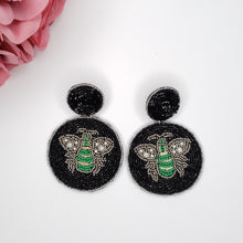 Load image into Gallery viewer, Bee Happy Statement Earrings
