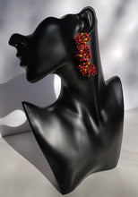 Load image into Gallery viewer, Confetti Beaded Statement Earrings
