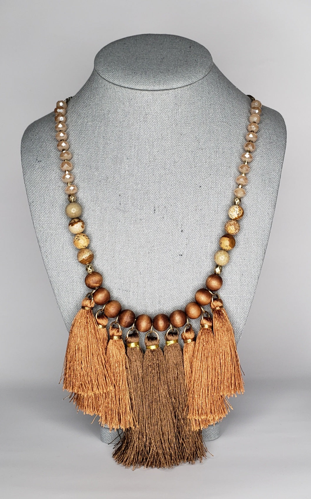 Boheme Tassel Statement Necklace