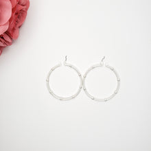 Load image into Gallery viewer, Chloe Studed Hoop Earrings
