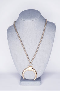 Luna Long Statement Necklace