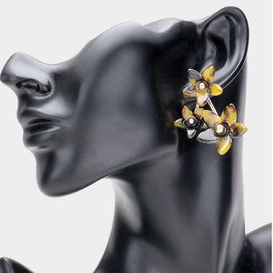 Bring Me Flowers Statement Earrings